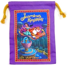 Disney Tokyo Disney Resort Jasmine Flying Carpet Drawstring Bag Purse