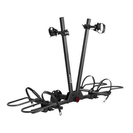 Young Hitch Mounted 2-Bike Rack with Two Posts 2-BIKE RACK 200 LBS TWO POSTS