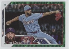 2023 Topps Series 1 Green Foil 393/499 Joe Barlow #139 ut4