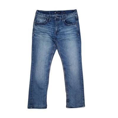 Buckle BKE Jeans Men's 32x28 Blue Denim Jake Straight Leg Medium Wash Distressed