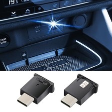 Mini USB LED Car Light, DC 5V Intelligent Interior Car Lights, Atmosphere 2PCS