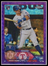 2023 Topps Chrome Logofractor Edition Josh Jung #93 Rookie