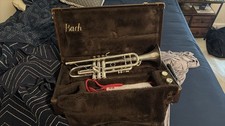 Bach Stradivarius 180S37 Bb Trumpet Silver Plated Medium Bore w/ Case
