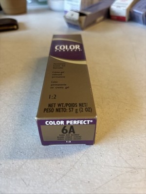 Wella Color Perfect Permanent Creme Gel  6A