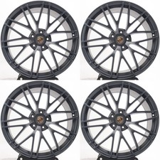 22 Staggered Forged Porsche Wheels Rims Set Of 4 22x10 22x11.5 5x130 22 Staggered Forged Porsche Wheels Rims Set Of 4 22x10 22x11.5 5x130