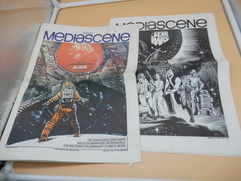 1979 MEDIASCENE Issue 35 ALIEN and STAR WARS Brothers Hildebrandt, both sections