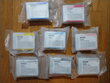2021 Genuine Lot Epson Ink T8502-T8504-T8505-T8506-T8507-T8509 SureColor SC-P800