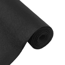 10ft x 15.75" Black Felt Roll 0.9mm Thick for Patchwork Sewing Projects