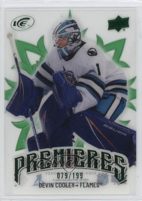 2024 Upper Deck Ice Premieres Emerald Green 79/199 Devin Cooley Rookie RC 1e7g