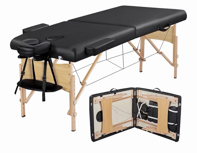 Yaheetech Massage Table Portable Lash Beds Spa Bed Massage Couch Foldable Spa Ta