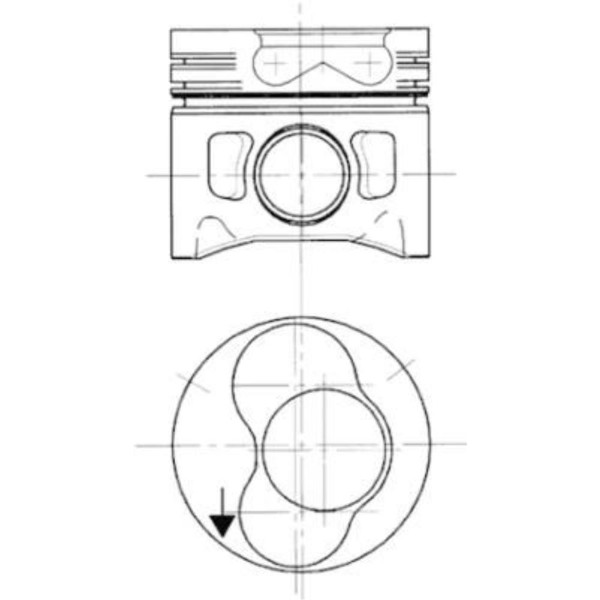 Kolbenschmidt Kolben Passend FüR VW California T4 Camper 70J 7DJ 7DK 2.5 TDI-image