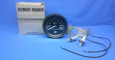 Vintage 1970s 1980s NOS Stewart Warner 160 MPH Speedometer Made in USA