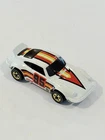 Vintage 1988 Hot Wheels Mainline Porsche P-911 Gold Black Walls Hong Kong Loose