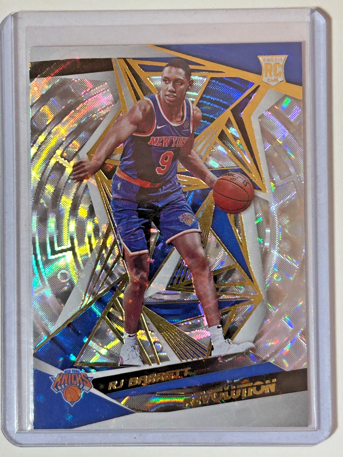 2019-20 PANINI REVOLUTION FRACTAL SP ROOKIE RJ BARRETT KNICKS / TORONTO RAPTORS