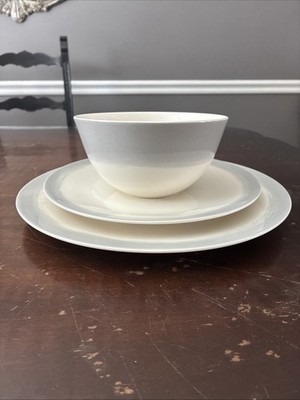 Vera Wang  Vera Simplicity  Wedgwood Dinner & Salad Plate & Bowl Ombré Gray