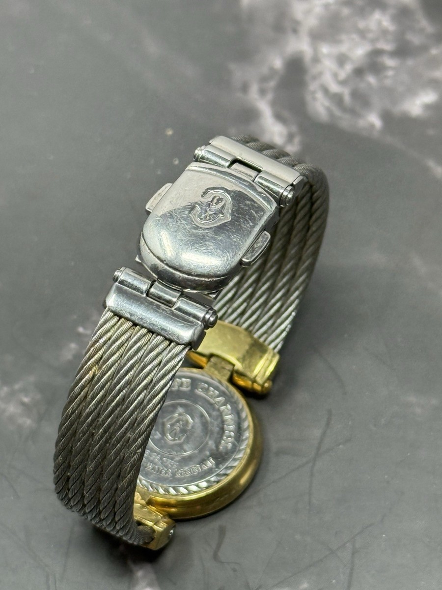 【専用】稼働品 CHARRIOL ケルティック レディース 腕時計 ケーブル WOMAN'S PHILLIPE CHARRIOL 32mm STAINLESS STEEL CELTIC CABLE QUARTZ