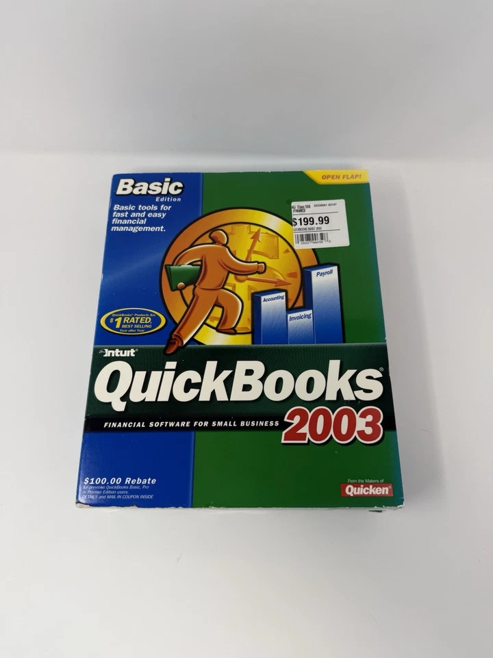 Intuit QuickBooks Basic 2003 With License For Windows 98/NT 4.0/2000/ME/XP Key - Image 2 of 4