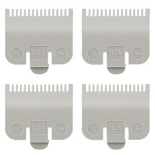 4 PCS Clipper Guards Set for Wahl, 1/2 Clipper Guard 3137-101, Premium Guards