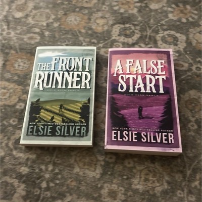 Elsie Silver Gold Rush Ranch Paperback Lot 2 Books: Front Runner + False Start