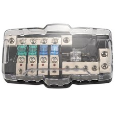 Multi-functional LED Car Audio Stereo ANL Fuse Holder Distribution 0/4ga 42756