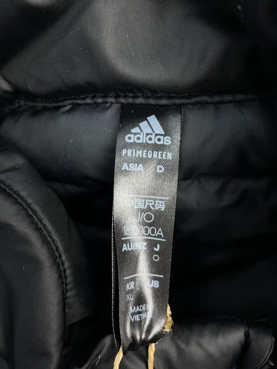 adidas ESSENTIALS DOWN JACKET Nylon Black Solid C… - image 3