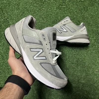 Brand New Men New Balance 990v5 IG5 Nubuck Suede Grey size 8 shoes Made in USA