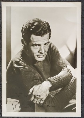1950s Robert Ryan Autograph Crossfire RKO Pictures Hollywood 5x7 Photograph