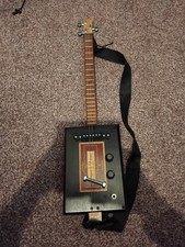 3 STRING HOMEMADE FRETTED ACOUSTIC/ELECTRIC CIGAR BOX GUITAR