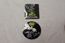 Pegatina Calcomanía Etiqueta Publicidad Totco Perforación x2 Águila Coleccionable