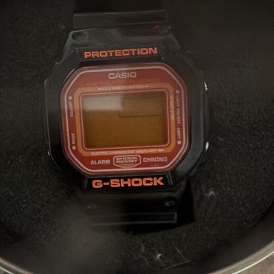 Casio G-SHOCK DW-5600CS-1ER Digital Quartz Black/Red 200m w/ Tin & Papers