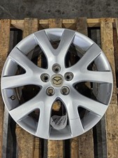 2007-2009 Mazda Cx-7 18x7.5 Oem Aluminum Wheel Rim Low Gloss Silver Factory
