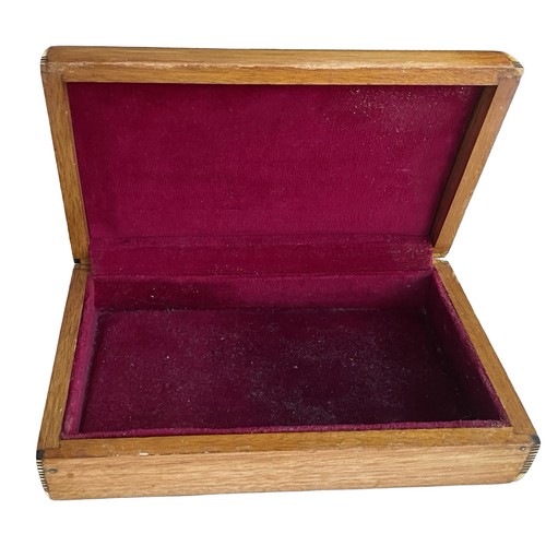 Egyptian Hand Inlaid Mother of Pearl Jewelry Wood Bomba Box 7.5” Red Velvet - Picture 5 of 8