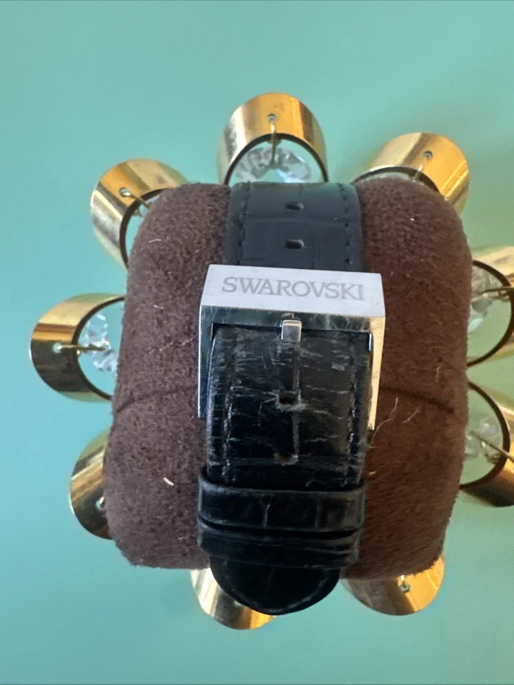 施华洛世奇女士腕表不锈钢带透明水晶 — 第 4/4 张图片