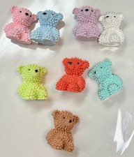 Lot Of Bear Focal Beads Beads For Beadable Pens  Keychains  Jewelry  Purse Chain  