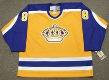 Drew Doughty Los Angeles Kings Purple Gold CCM Jersey #8 - Size (52) - NWT 