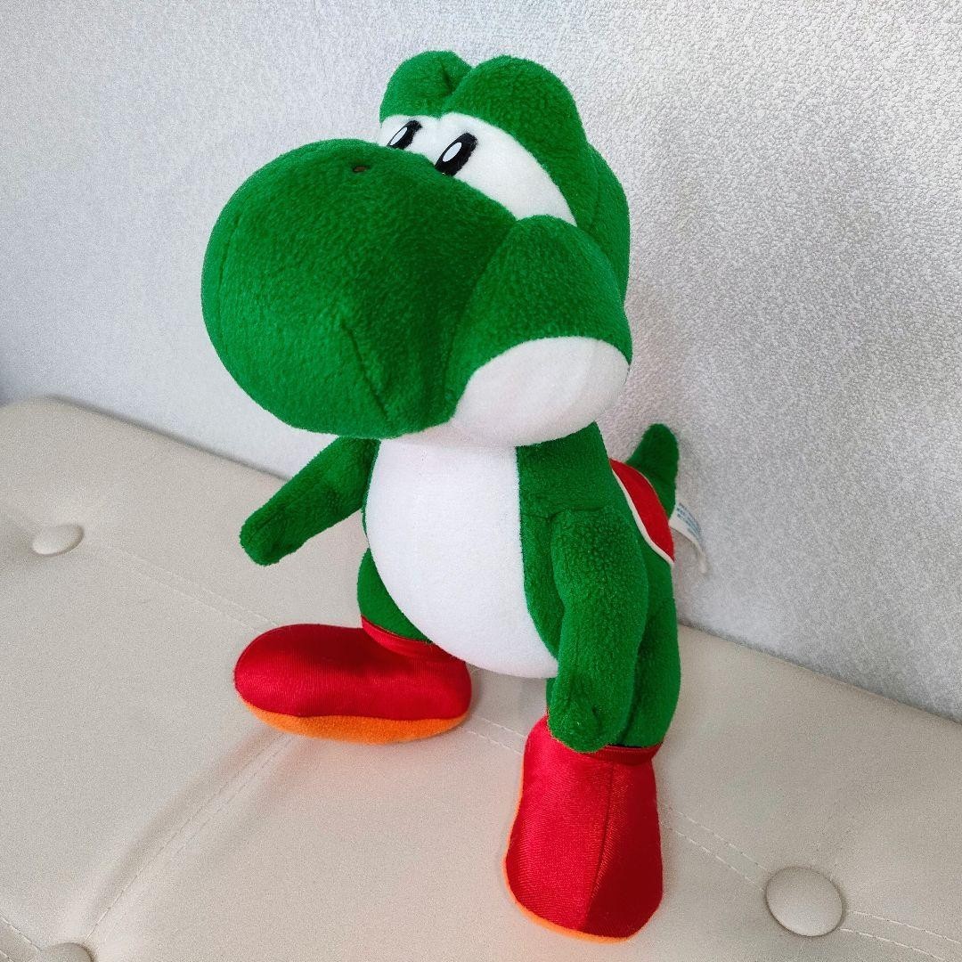 Super Mario RPG 1995 Yoshi Plush Doll TAKARA Nintendo RARE 9.84 Super Mario RPG 1995 Yoshi Plush Doll TAKARA Nintendo RARE 9.84