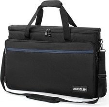 Padded DJ Controller Gig Bag 20.5x13x3.15" - Universal Mixer Travel Case