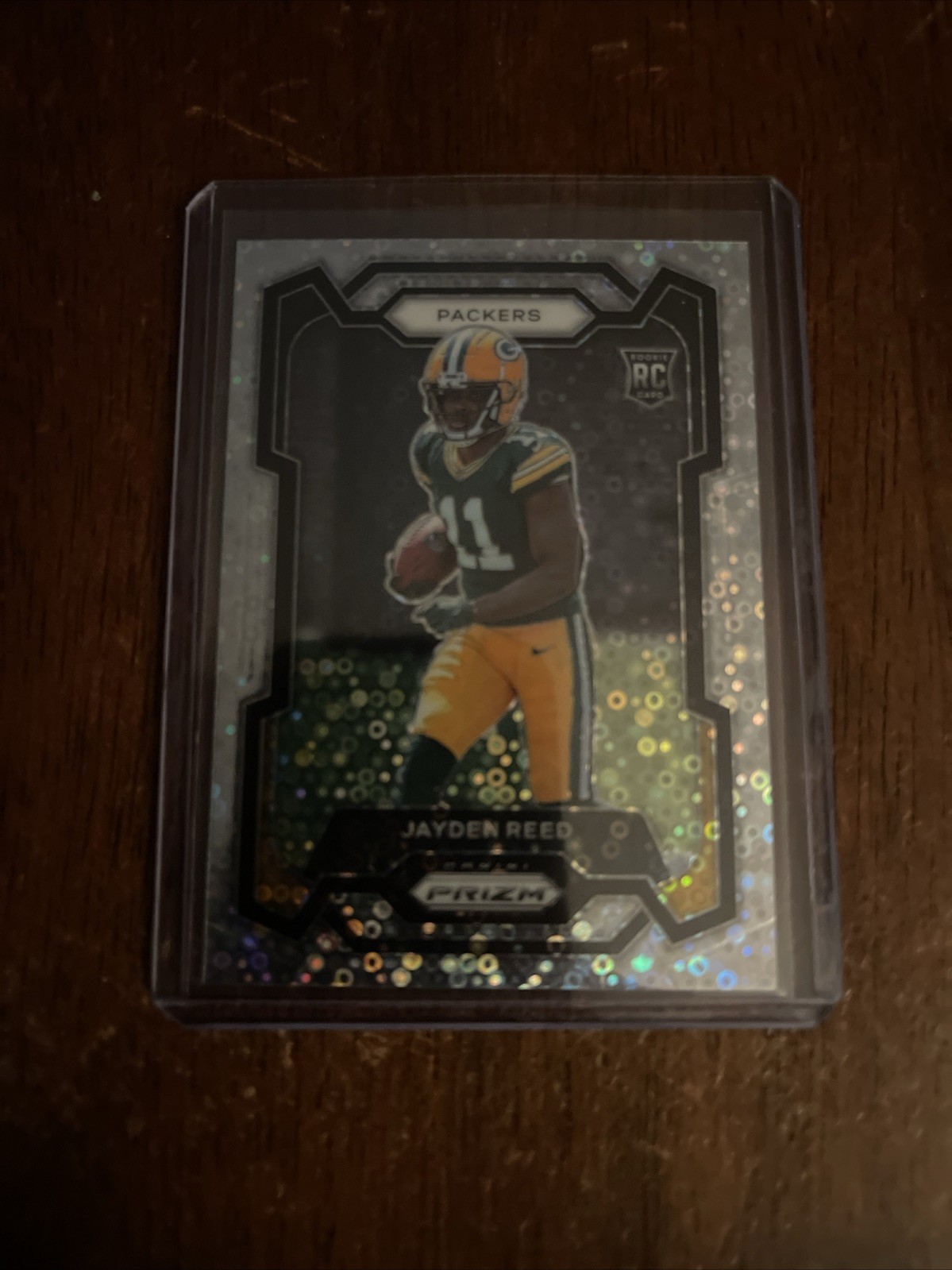 2023 Panini Prizm Rookies No Huddle Prizm Jayden Reed #334 Rookie RC