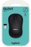 Logitech Maus M220 Silent 910-004878 Kabellos Anthrazit