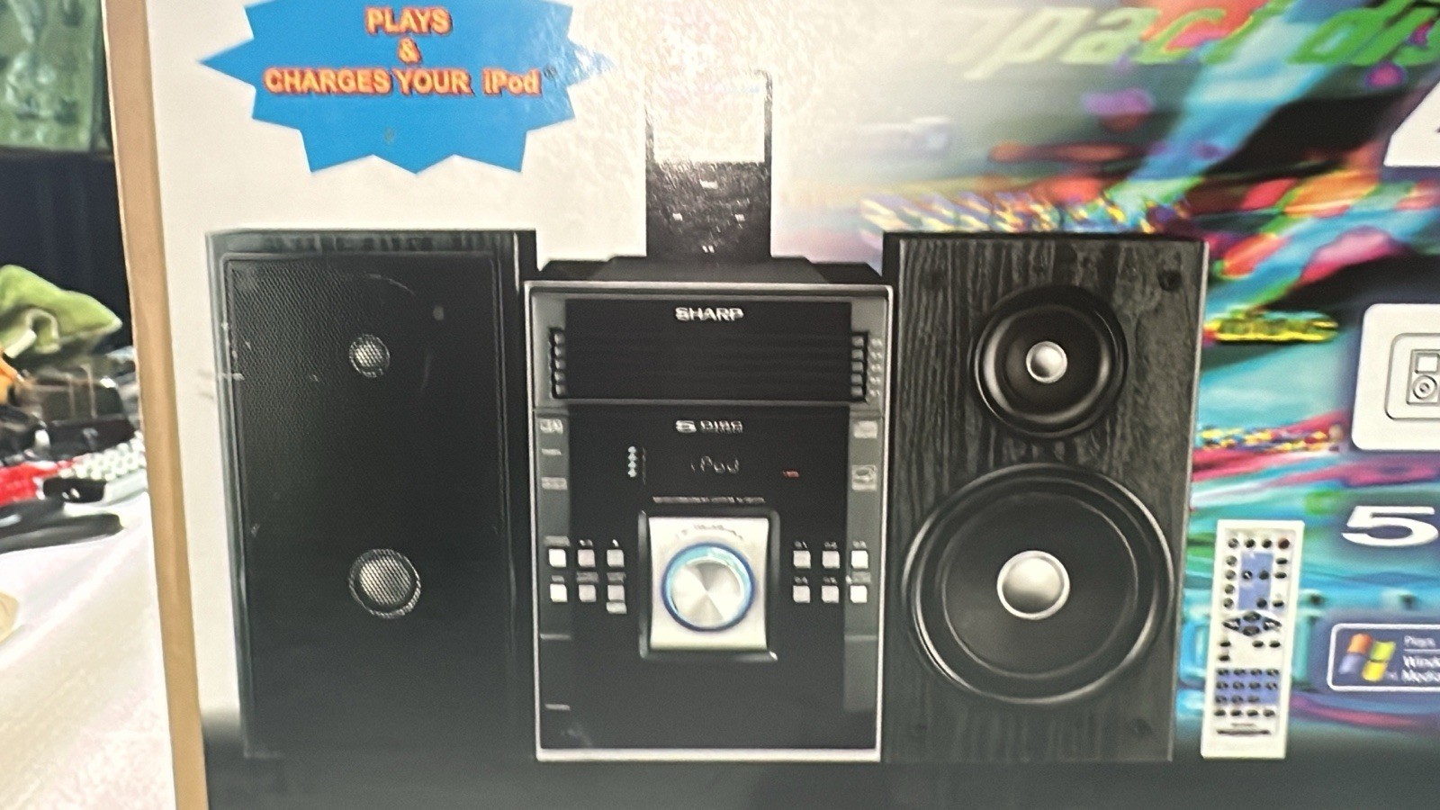 Cd Radio Ipod Dock-"new" Read Note*