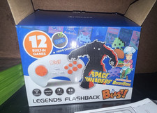 AtGames Legends Flashback Blast! Microconsola HDMI Inalámbrica, 12 Juegos Integrados
