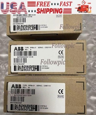 1PC New ABB RPBA-01 Profibus Comm Module RPBA01 Fast Shipping US Free TAX