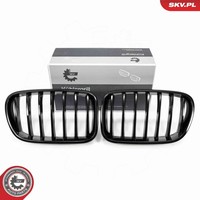 Esen Skv KüHlergrill KüHlergitter Schwarz GläNzend FüR Bmw X3 F25 X4 F26