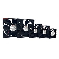 12V 24V DC Brushless Mute Fan Computer Case Cooling Fan 3/4/5/6/7/8/9/12/14 cm