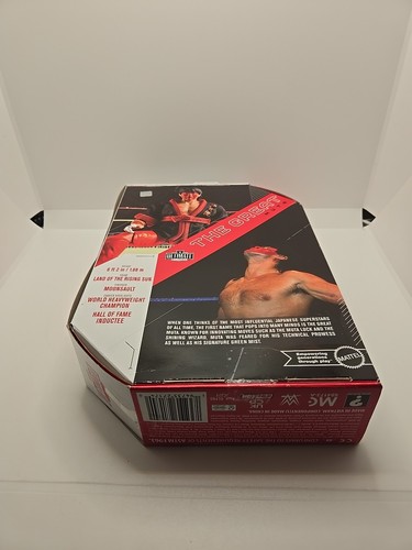WWE Ultimate Edition Series 25 The Great Muta Action Figure Red Tights Variant - Picture 10 of 13