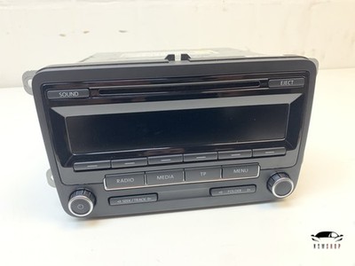 Car radio radio VW Golf 6 plus CD player brown Tiguan stereo 5m0035186j low EU
