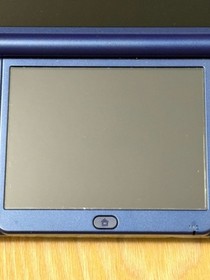 New Nintendo 3DS LL Metallic Blue Console Stylus Clean Screen Japan