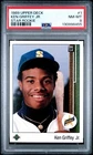 1989 Upper Deck - Ken Griffey Jr #1 (RC) PSA 8