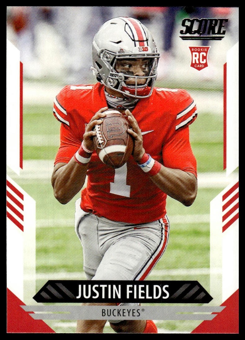 2021 Score Justin Fields #302