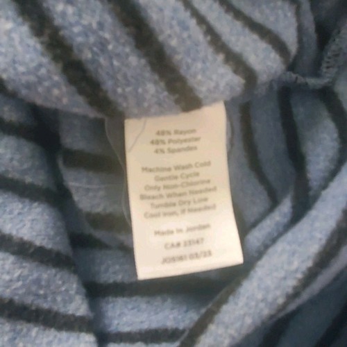 T by Talbots Damen 2X Tunika blau gestreift 3/4 Arm - Bild 7 von 8